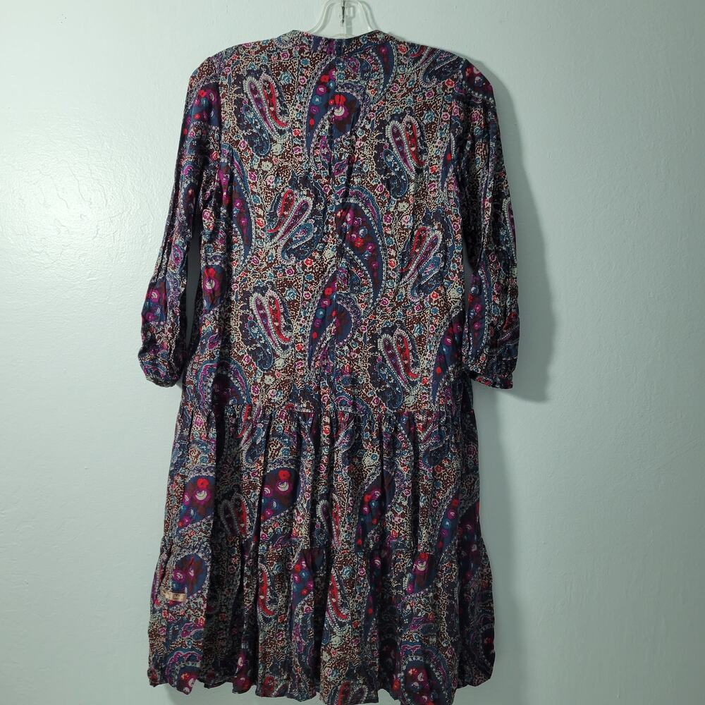 Thursday Island Urban Vintage Life Boho Shift Lined Dress Size S 12222-0492 - Picture 6 of 10